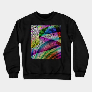 Folded Space-Available As Art Prints-Mugs,Cases,Duvets,T Shirts,Stickers,etc Crewneck Sweatshirt